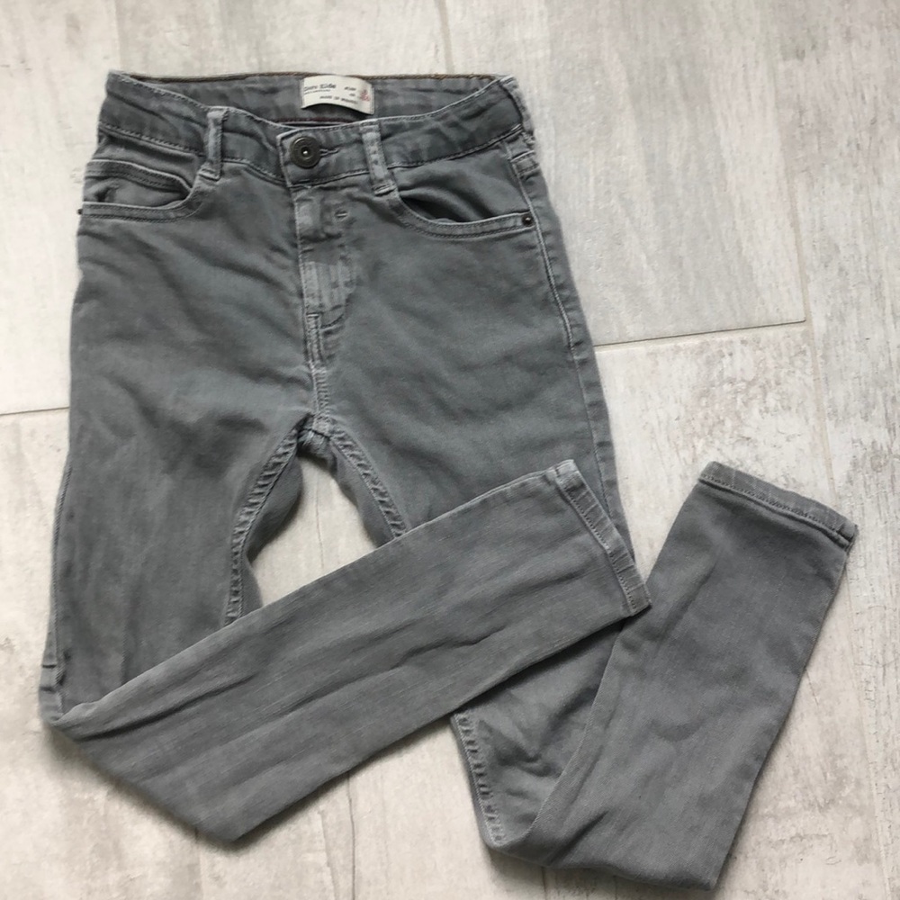 NWOT Zara boys skinny grey jeans